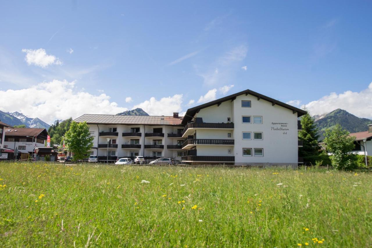Alpenflair Ferienwohnungen Whg 103 Appartementhaus Nebelhorn 奥伯斯特多夫 外观 照片